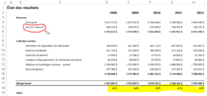 Excel - Annotations manuscrites