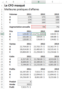 Ordre des calculs Excel