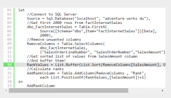 Buffer Power Query One moment, please...