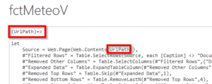 Power Query Météo