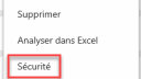 Sécurité Power BI
