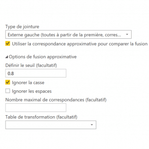 Jointure Power Query