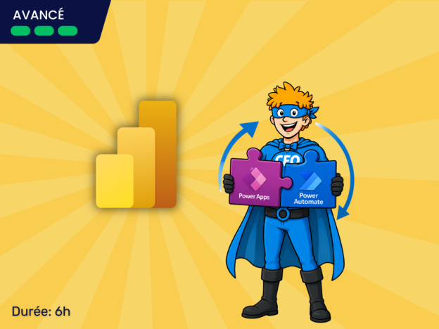 Décupler les possibilités de Power BI avec Power Apps et Power Automate course image