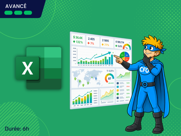 Excel - Tableaux de bord (niveau 3) course image