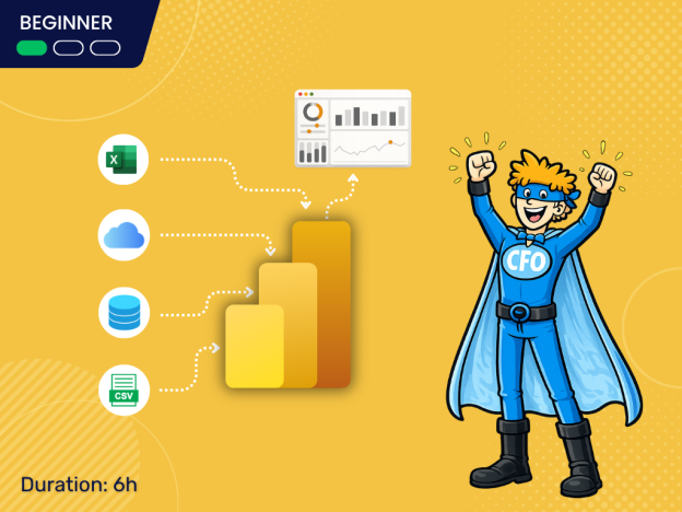 Power BI (level 1) course image