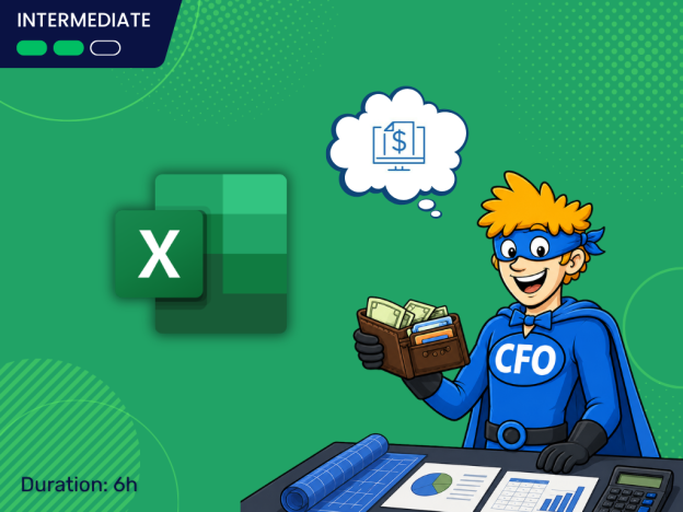 Excel - Financial Modeling (level 1) course image