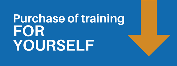 The CFO Masqué - Purchase of training for yourself