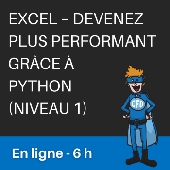 Formation en ligne - Excel – Devenez plus performant grâce à Python (niveau 1)